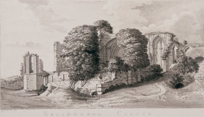 Kenilworth Castle by Moses Griffith